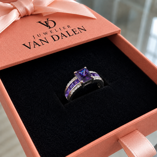Ring Kassia Lilacmont | Wit goud