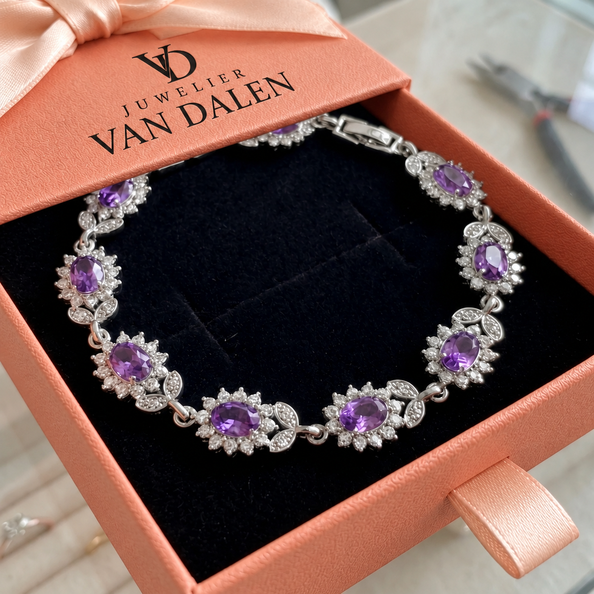 Armband Quinty | Witgoud