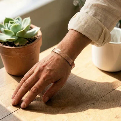 Koperen armband Ornament