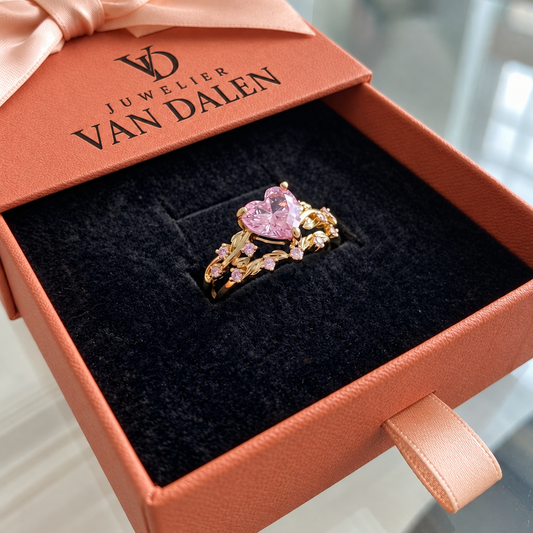 Ringenset Bloementuin | Goud
