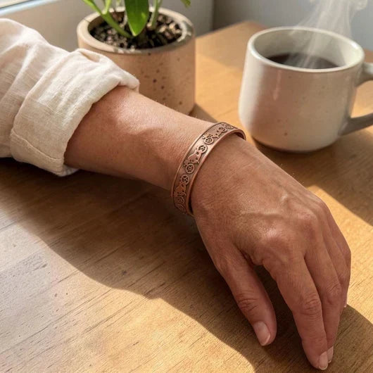 Koperen armband Galop