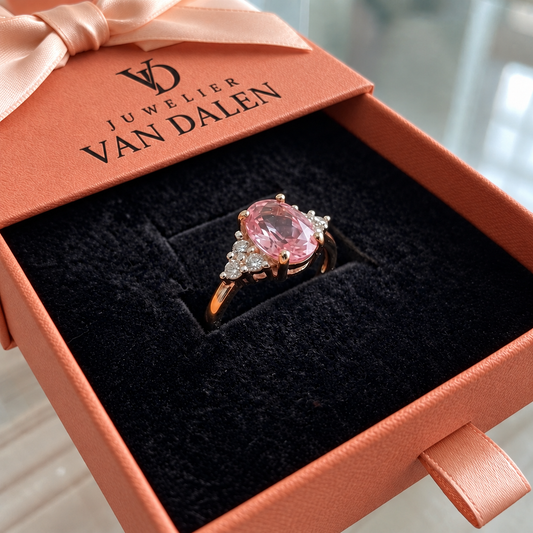 Ring Luister Bloei | Roségoud