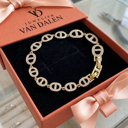 Armband Sietske Marina | Goud
