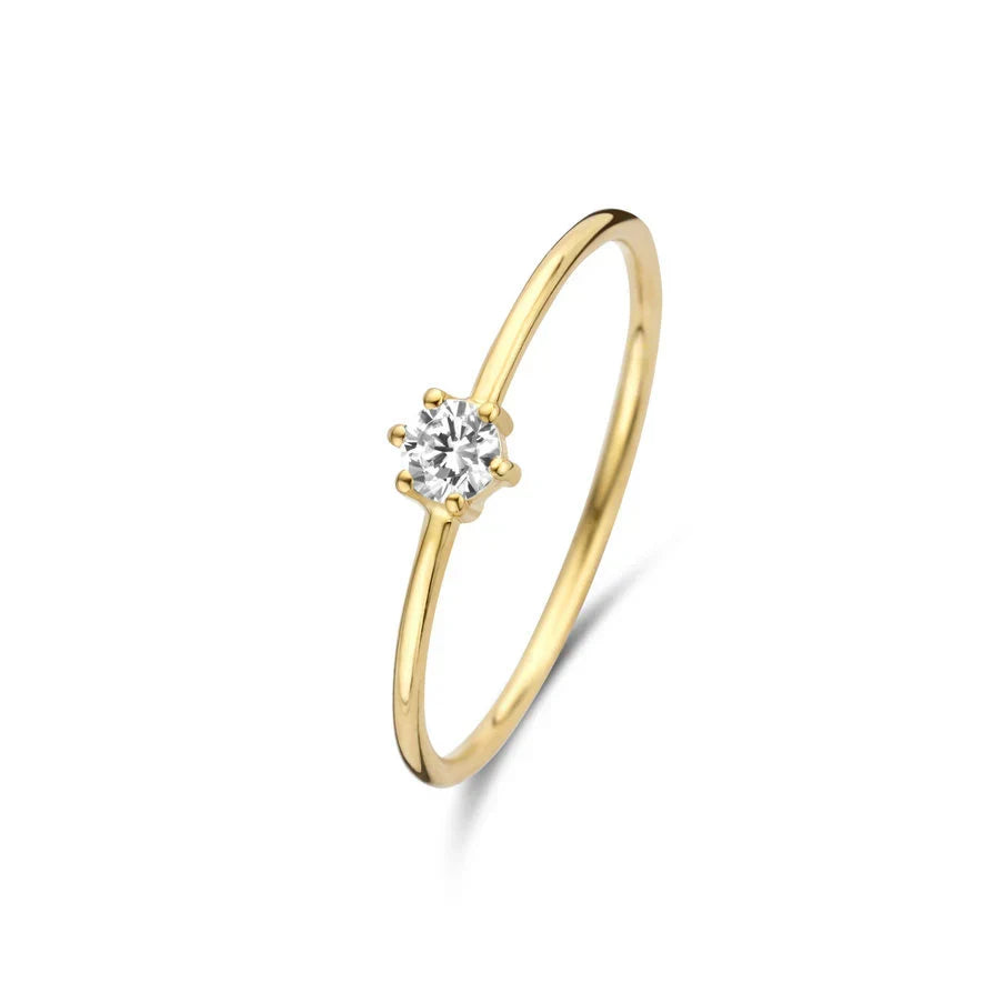 Ring Abella Maris in wit goud