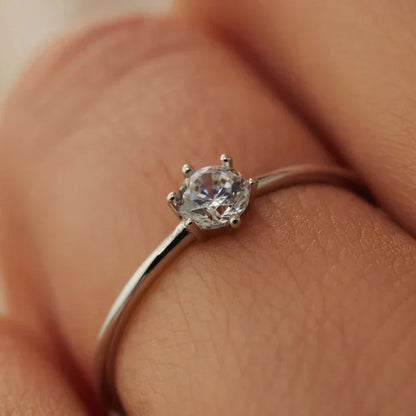 Ring Abella Maris in wit goud
