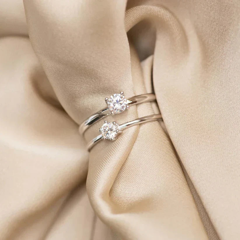 Ring Abella Maris in wit goud