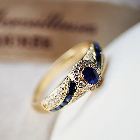 Ring Avelise Moraziel in goud