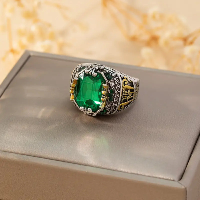 Ring Clara Émerin in tweekleurig goud