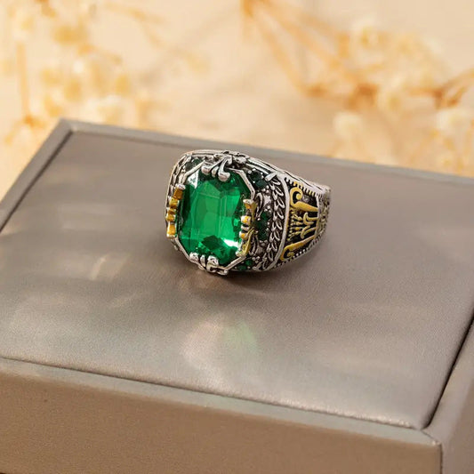Ring Clara Émerin in tweekleurig goud