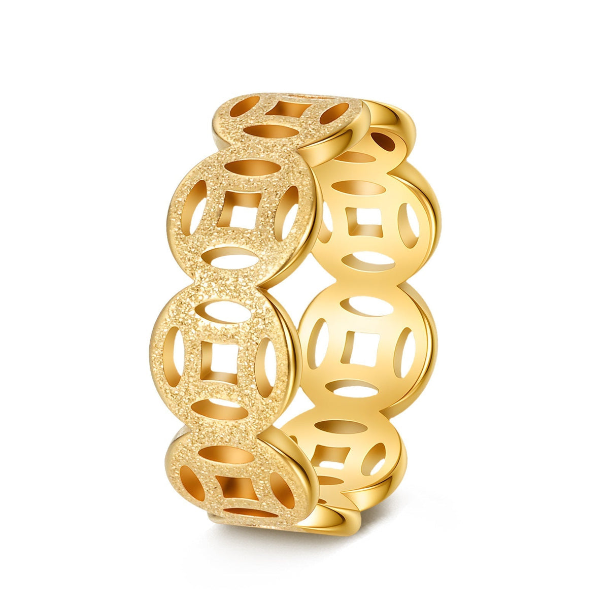 Klassieke ring Ella in goud