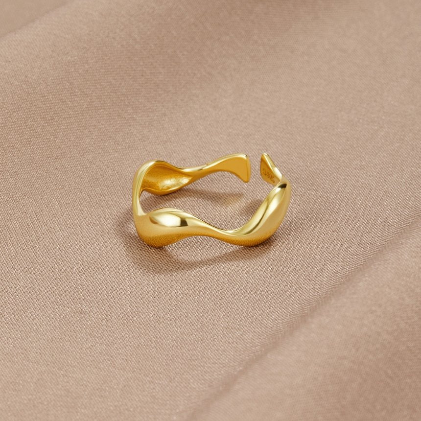 Ring Élyra Flow in goud