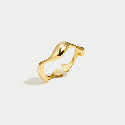 Ring Élyra Flow in goud