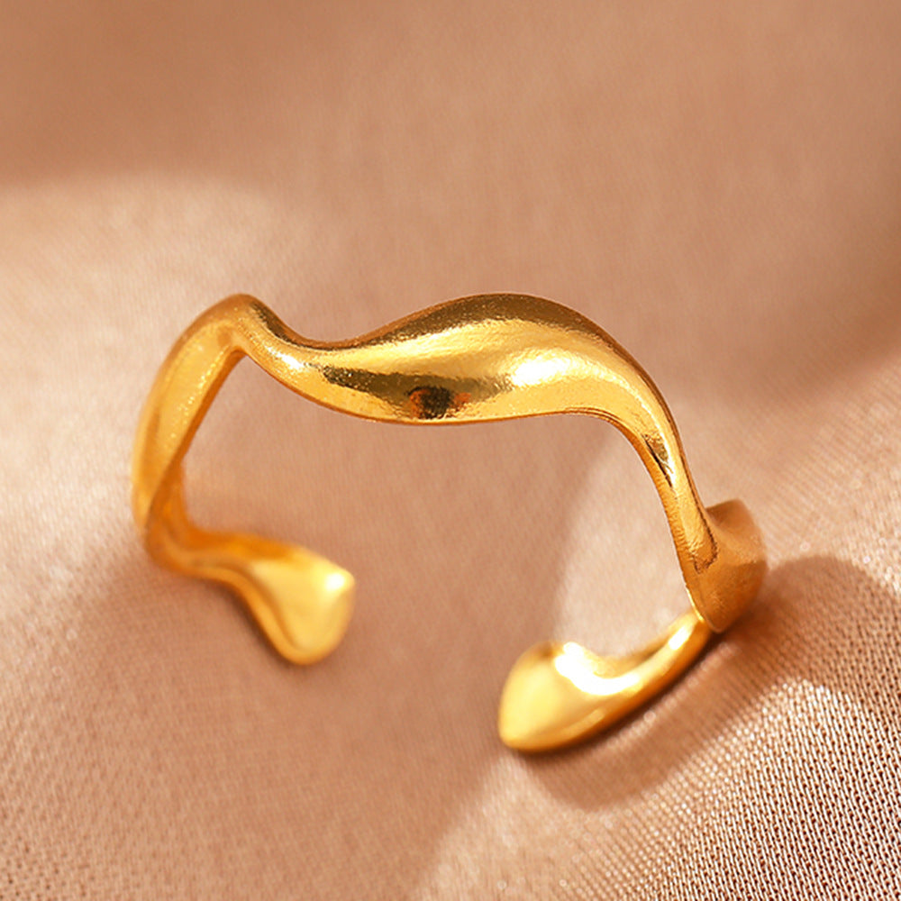 Ring Élyra Flow in goud