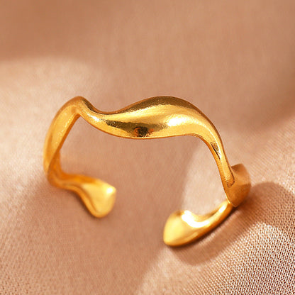 Ring Élyra Flow in goud