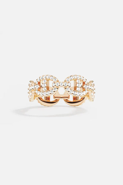 Ring Isaline Marina in wit goud