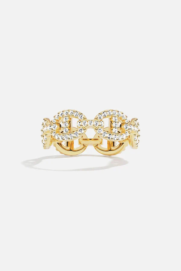 Ring Isaline Marina in wit goud