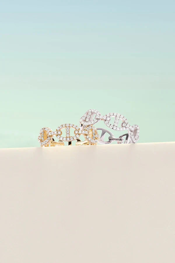 Ring Isaline Marina in wit goud