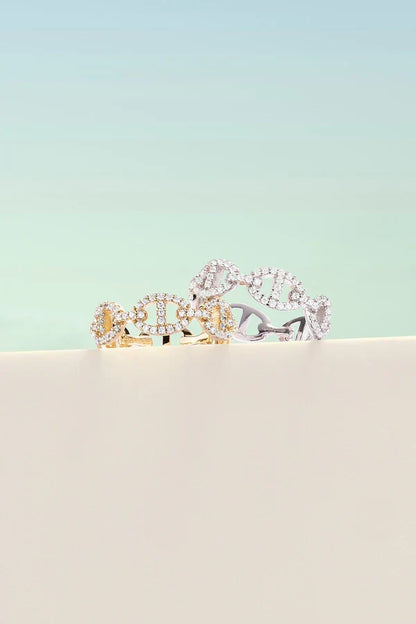 Ring Isaline Marina in wit goud