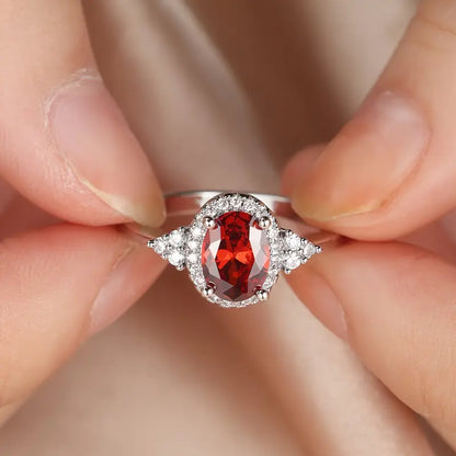 Ring Kirelle Ambrelaine in wit goud