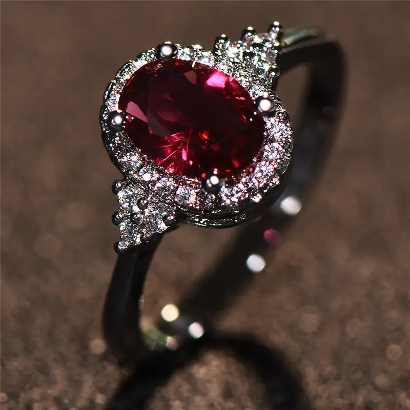 Ring Kirelle Ambrelaine in wit goud