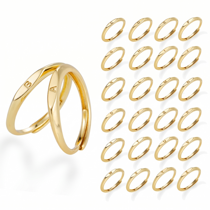 Letterring Elara | Goud