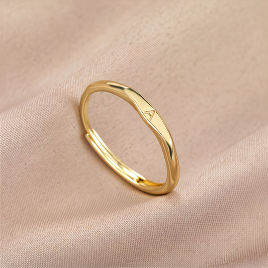 Letterring Elara | Goud