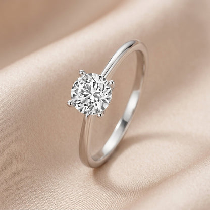 Ring Savaya Strand in wit goud
