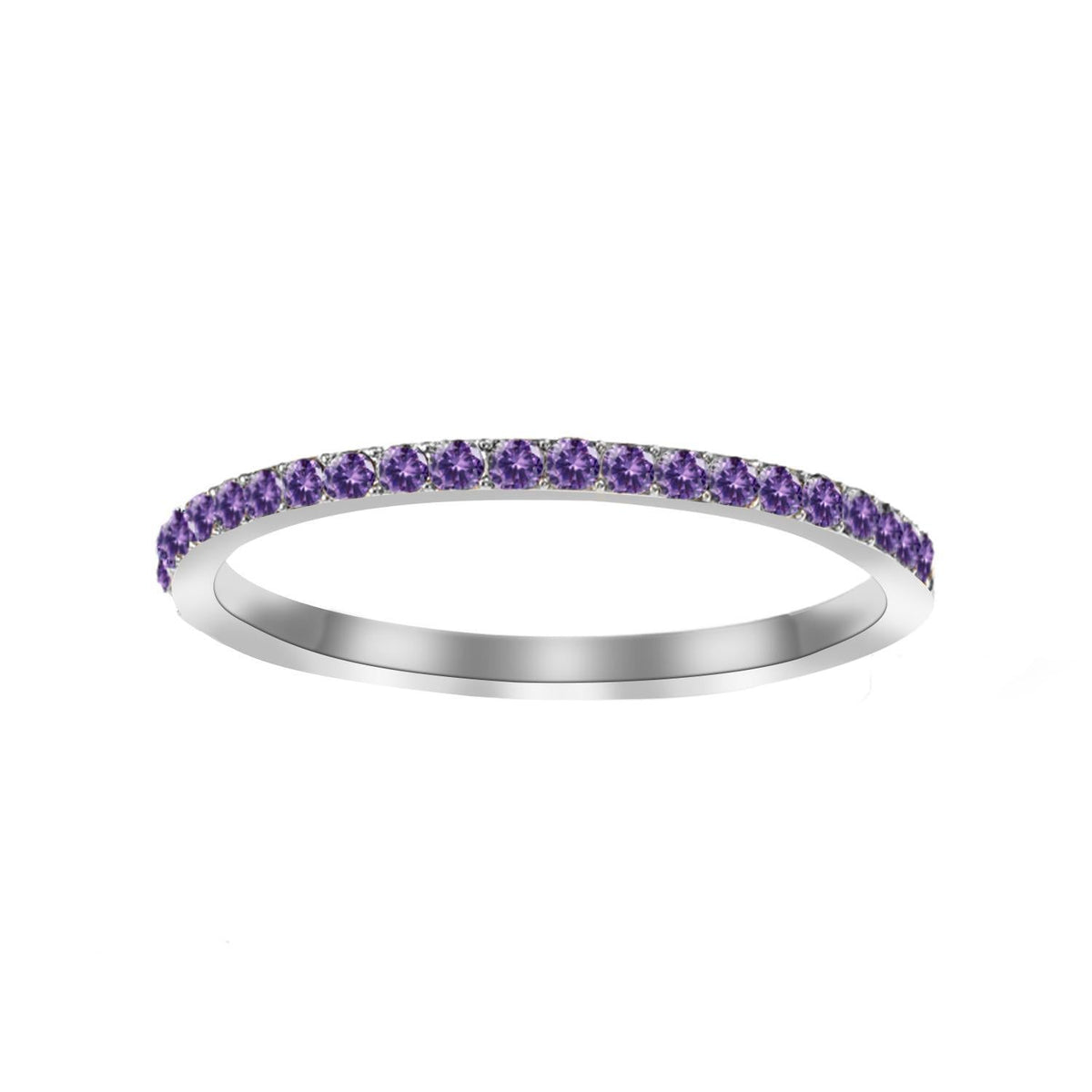 Ring Soraya Améline in wit goud