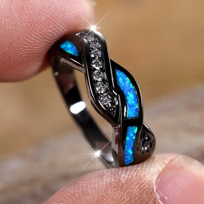 Ring Thessia Lunebray in wit goud
