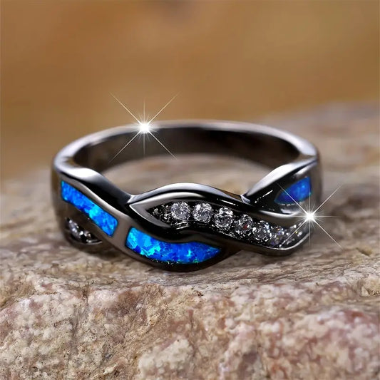 Ring Thessia Lunebray in wit goud