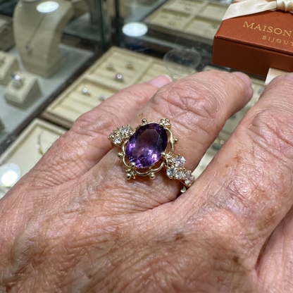 Ring Tiara Lavelyn in goud
