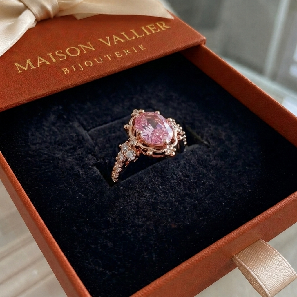 Ring Tiara Rosavelle in roségoud