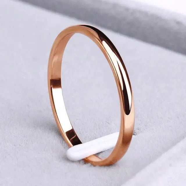 Eenvoudige ring in goud