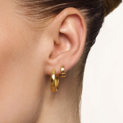 Oorbellen Gia in goud