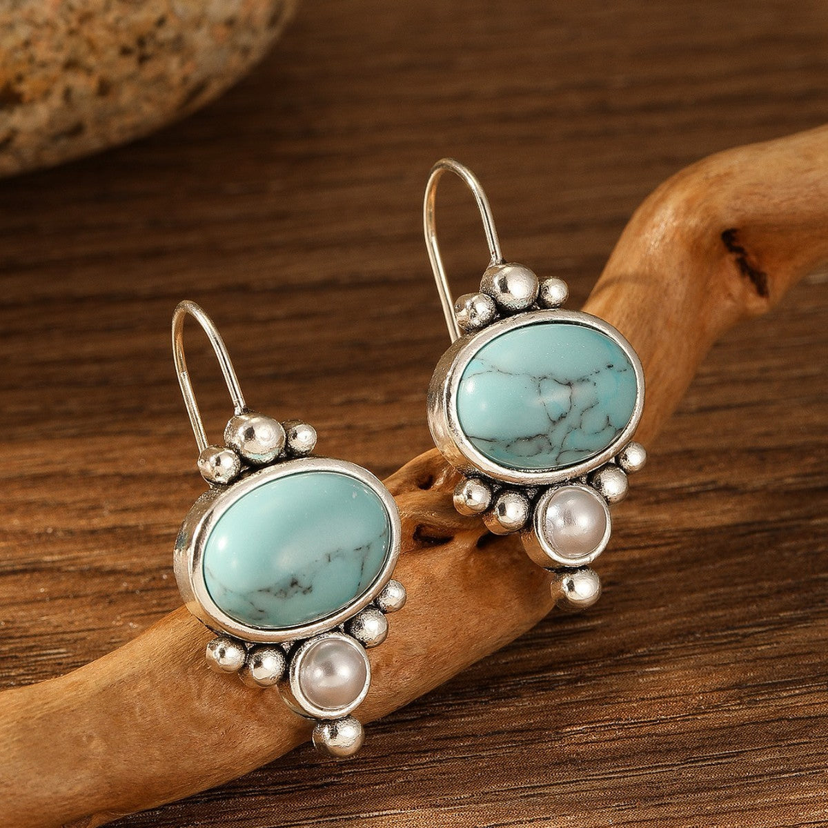 Oorbellen Christa Strand | Witgoud