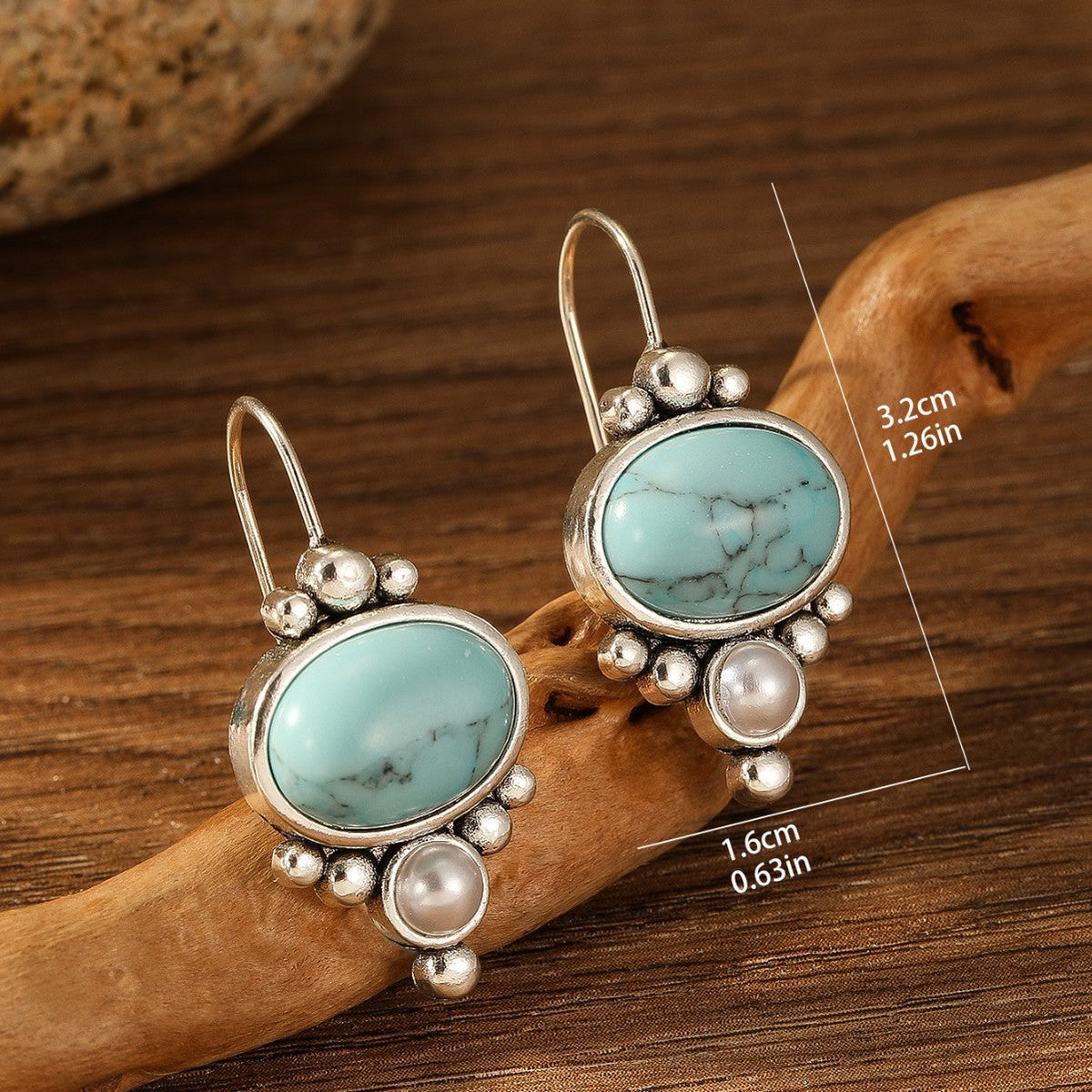 Oorbellen Christa Strand | Witgoud