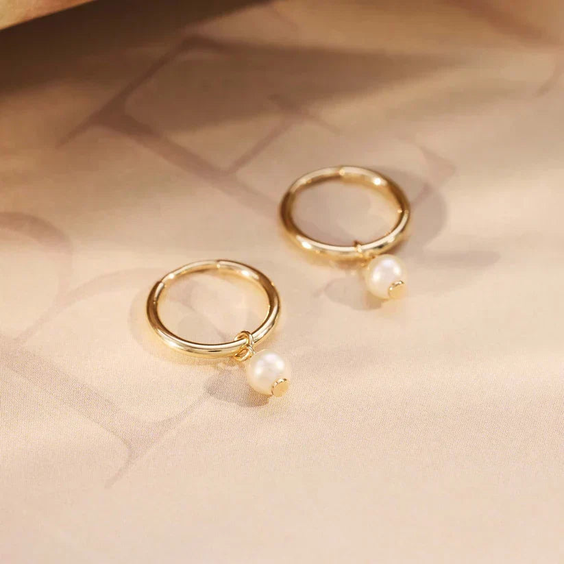 Gekroonde oorbellen Janneke | Goud