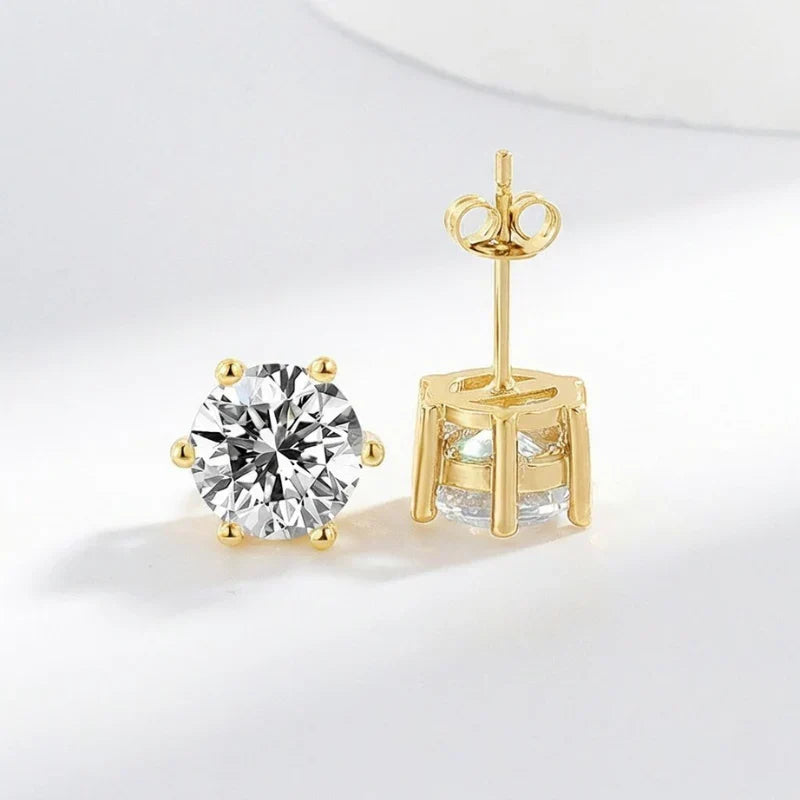 Oorbellen Téra in goud