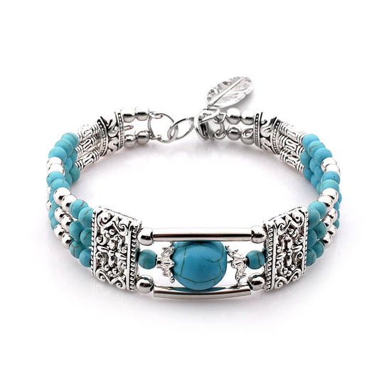 Armband Azura Plateau in wit goud