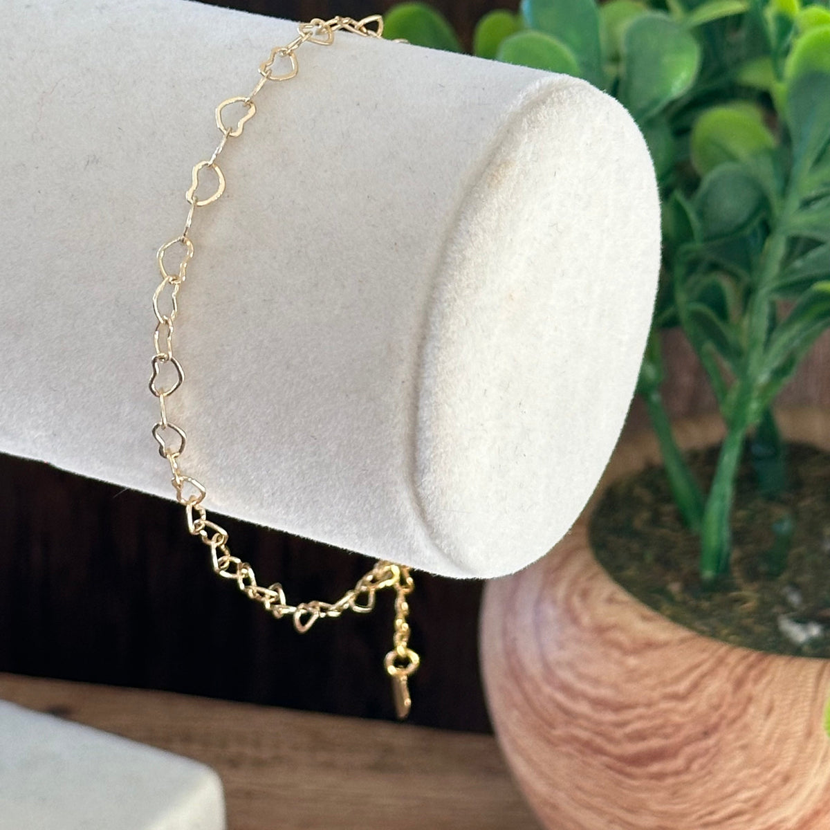 Armband Hartsverbinding in goud