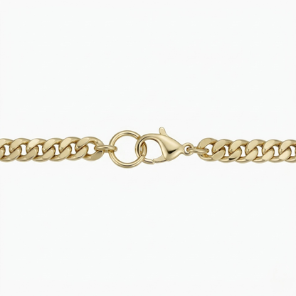 Cubaanse armband in wit goud