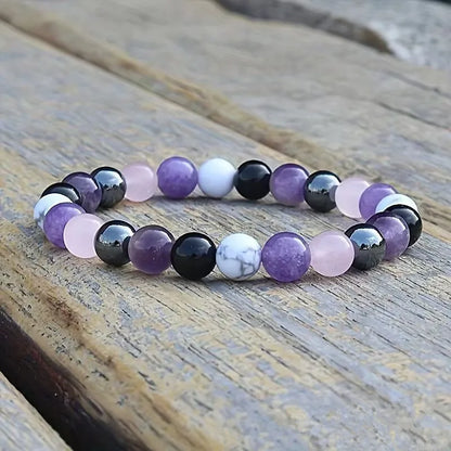 Amethist armband Dora in goud