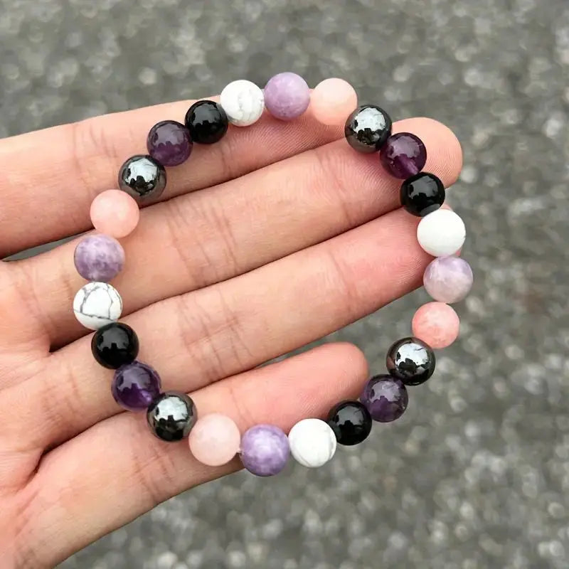 Amethist armband Dora in goud