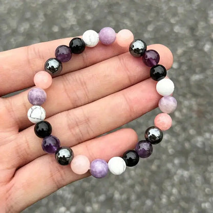 Amethist armband Dora in goud