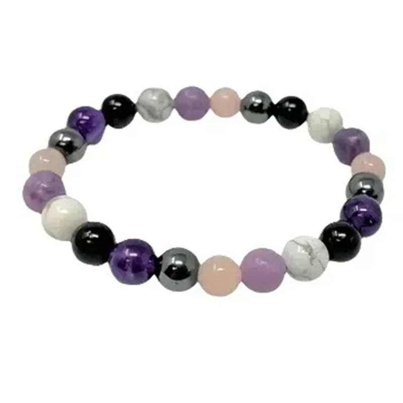 Amethist armband Dora in goud