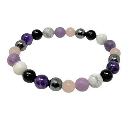 Amethist armband Dora in goud