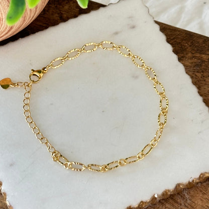 Armband Elisa Stralende Zon in goud