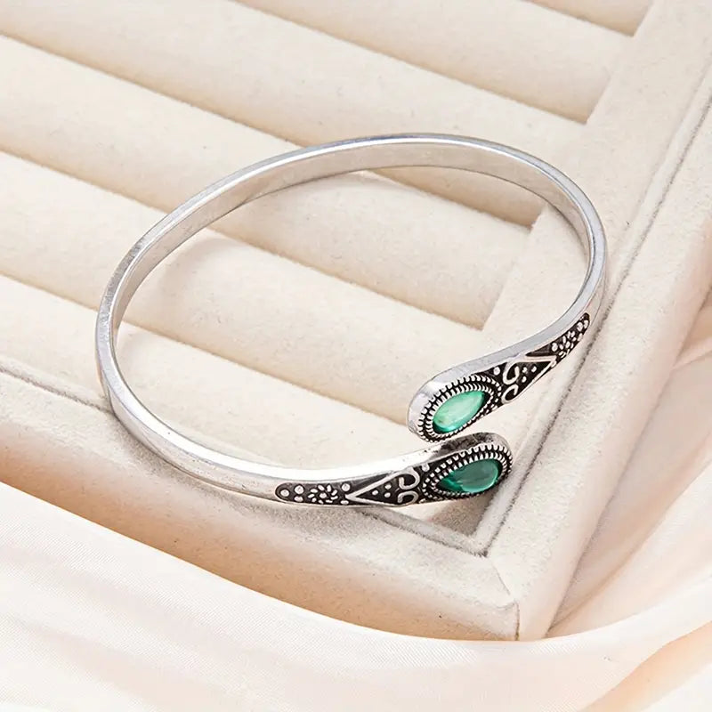 Armband Esmeralda Devereux in wit goud
