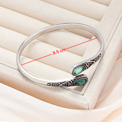 Armband Esmeralda Devereux in wit goud