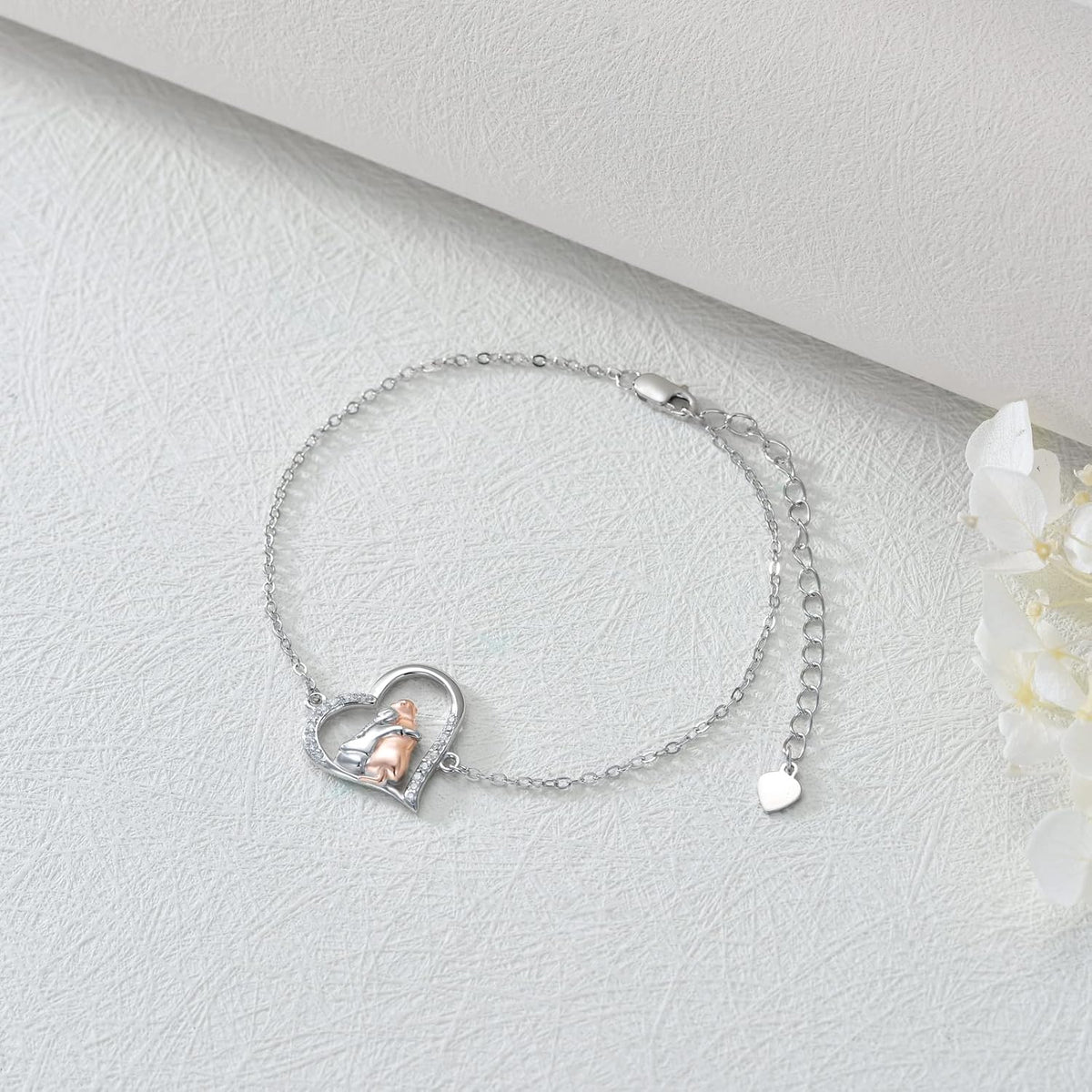 Knuffelarmband in goud